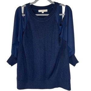 Loft Cold Shoulder Sweater Size XL
